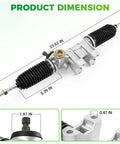 Yamaha G29 Golf Cart Steering Gear Box Assembly For Drive G29 Gas Or Electric Models Heavy Duty Replacement OEM JW1 F3400 00