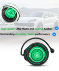 Porsche Cayenne Gas Cap Replacement 95820124131 Bolt On Fit Base S GTS Turbo S Platinum Edition, shown with vehicle in background