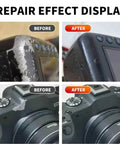 Repair effect display using Phone Screen And Camera Lens Scratch Remover Paste 30ml Quick Fix With Fast Action