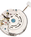 2813 Mechanical Watch Movement Replacement Part DG2813 Automatic Movement, metal construction, white finish, side view