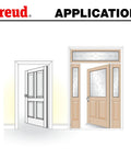 Freud application of 1-7/8 Inch Entry And Interior Door Router Bit System With Matched Rail And Stile Kit, 1/2 Inch Shank