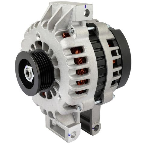 Alternator Replacement Compatible With Buick Rainier CXL 4.2L And Chevrolet Trailblazer 4.2L A B LS Base 2007 2008 2009 Plug And Play Ready 8498N OE Quality High Performance