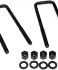 Chevrolet Suburban 3500 HD Rear Leaf Spring Axle U Bolt Kit Direct Fit Replacement For 2016 2017 2018 2019 SUVs OE Quality