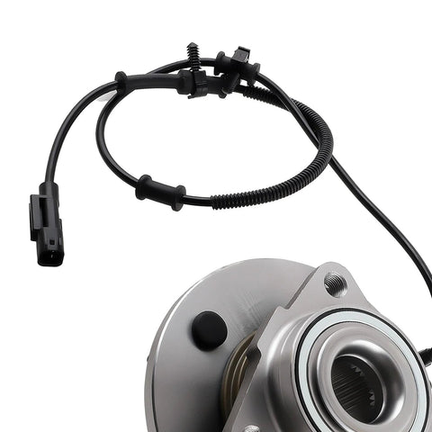 Heavy Duty Front Wheel Bearing And Hub Assembly For Ram 1500 2012-2018 And 2019-2022 Classic, 5 Lug, With ABS, Direct Fit OE Replacement 515151 5154171AA 4779829AD