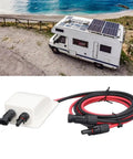 Solar Dual Cable Entry Gland Box With IP67 Waterproof Housing And Six Point Five Six Ft Tinned Copper Cable for RVs