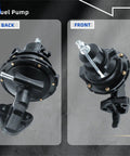 Back and front view of Beefed Up Marine Fuel Pump For Sterndrive Engines 2.5L 3.0L 3.7L Replaces 42725A3 861676A1
