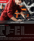 Man checking vehicle engine for compatibility with No Hustle Easy Swap Air Conditioning Compressor With Clutch for Chevy Traverse.