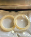54 Millimeter Silicone Gasket Sealing Ring Compatible With Breville And Sage Espresso Machines 870 878 880 860 840 810 450 500 875 878 880 Grouphead Replacement BPA Free 2 Pack Dishwasher Safe in clear packaging