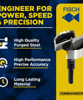 Badass Forstner Drill Bit Set For Woodworking 10 Piece High Speed Steel 15 To 35mm Range, forged steel design for precise cuts.