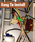 60015 High Limit Switch Replacement For Gas Stoves And Propane Heaters installed in appliance wiring, KSD301080 Compatible