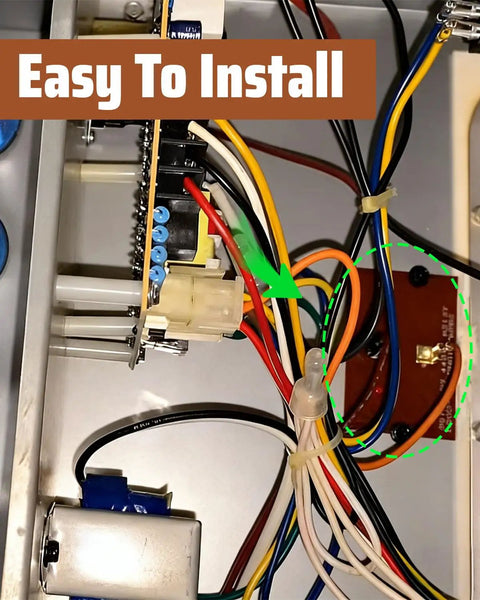 60015 High Limit Switch Replacement For Gas Stoves And Propane Heaters installed in appliance wiring, KSD301080 Compatible
