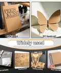 Heavy Duty Chipboard Sheets Pack 10 Sheets 8.5 X 11 Inches 22Pt Book Board For Bookbinding And Crafts used in various projects