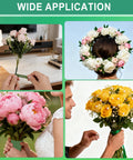 Wide application of Dope DIY Floral Craft Kit With ABS Pearls, Metal Wire, 2mm Flower Stems, Scissors, Pliers and Green Tape