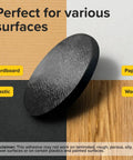 Round Flexible Magnetic Dots With Sticky Backing 80 Pack 0.8x0.08 Inches for whiteboards and fridges on surfaces like wood and paper