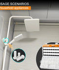 White Nylon Pan Head Bolts And Nuts Kit For M2 To M6 Size Range, Fully Threaded Phillips Drive next to shower installation.