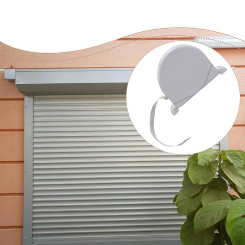 Heavy Duty Roller Shutter Winder Box Hand Operated Belt Organizer Top Shelf Replacement Kit with smooth twine and installation detail.
