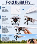 Transform Paper Airplanes Into Dope RC Planes With This DIY Electric Flight Kit Featuring Gyro Stabilizer instructions image