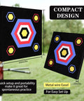 20 Inch Archery Target High Density EVA Foam For Recurve And Compound Bows Backyard Practice Sesh, compact target design