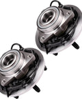 Pair Of Front Wheel Hub Bearing Assemblies With ABS For 2009 2010 Ram 1500 Pickup 5 Lug Replacement Kit New Complete Front Hub Bearings