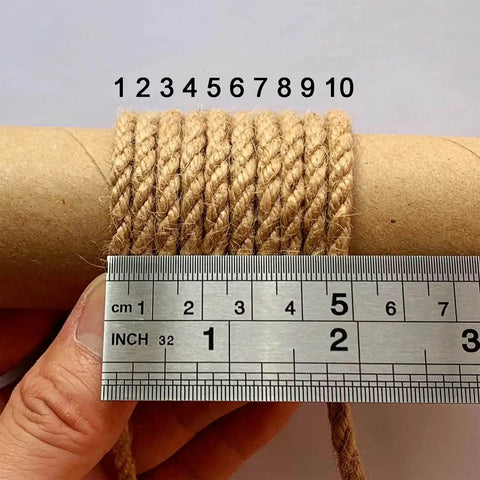 Heavy Duty 5mm Jute Twine 328 Feet Braided Rope For DIY Artwork And Home Decor Bundling Gardening Use Built Tough And Durable String