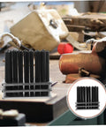 28 Piece Cylindrical Punch Set For Woodworking And Metal Drilling Positioning And Transfer Punches Drill Tool Kit displayed