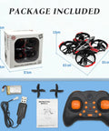 Mini Gesture Control Drone For Kids With Remote And Dual Battery Indoor Outdoor RC Aircraft Pocket Size Micro Drone