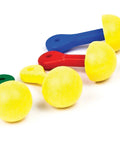 Corded Earplugs For All Day Comfort With Assorted Colored Grips 100 Pair Pack E A R Express Foam Noise Reduction