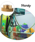 Beef Up Your Claw Machine With Dual Gear Upgrade For Stronger Grip And Stable Catch Precision Worm Gear And Pinion Replacement Parts For Toy Claw Machines Compatible With Various Models. brass worm gear close-up on claw machine with metal claw