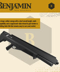 Bullpup.457 PCP Hunting Air Rifle With Sound Trap Shroud And Rifled Barrel, 3000 Psi Reservoir With Synthetic Stock