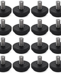 Kick The Wobble To The Curb With These 16 Pack Stainless Steel Adjustable Threaded Furniture Leveler Feet And Screw On Glides for stable furniture.