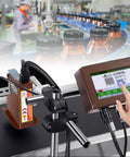 High Speed Industrial Inkjet Printer For Automated Production Line Coding And Marking, touchscreen control for bottle labeling.