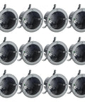 12 Pack Round Non Metallic Electrical Boxes For Old Work Ceilings Four And One Quarter Inch Plastic Junction Box With 18 Cubic Inches Capacity DIY Friendly Ceiling And Wall Light Box For Quick Install arranged in grid view