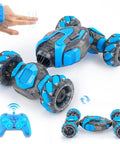 Sensing RC Stunt Car For Kids With 2.4GHz Hand Remote, Gravity Sensing Watch Control, Double Sided Driving, Lights And Music
