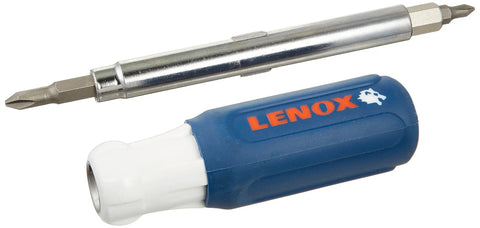 9-In-1 Screwdriver Multi Tool With Slip Resistant Ergonomic Grip For Maximum Torque, 25 Percent Thicker Nut Driver For Longer Life, Blue Finish For Home DIY And Pro Work, Fits A Wide Range Of Fasteners