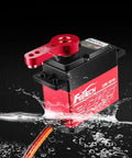 2 Pack 20Kg High Torque RC Servo Motor Waterproof Digital Servo Full Metal Gear Aluminum Case 180 Degree Control