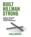 Stainless Steel Hanger Bolts 1/4 20 X 2 1/2 In Double Threaded Wood Metal Fasteners Heavy Duty Drop Dead Solid Ceiling Mount Hardware 25 Pack Built Different Tough showcased with bold text