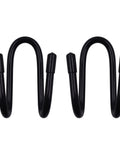 Flexible Over The Seat Hard Hat Rack Holder For Back Seat Headrest Hanger Two Pack Black Expands To Fit Any Hard Hat