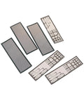 Backplate Filter Cover For PC Case Rear Panel 5.8 By 17 CM 2.28 By 6.69 IN IO Shield For Motherboard Mesh And Cooling Fans