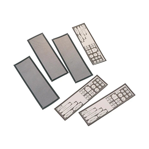 Backplate Filter Cover For PC Case Rear Panel 5.8 By 17 CM 2.28 By 6.69 IN IO Shield For Motherboard Mesh And Cooling Fans