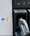 Rugged Machinery Maintenance Sticker For Industrial Equipment With Weather Resistant PET Material And Tough Adhesive Backing