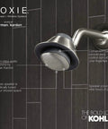 Moxie Bluetooth Showerhead With Waterproof Speaker 1.75 GPM Polished Chrome Built In Harman Kardon Audio Easy Install