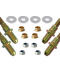 Door Hinge Pin And Bushing Repair Kit For 1999 Up GMC Sierra Silverado Chevy Truck SUV With 4 Zinc Plated Pins And 4 Bushings