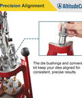 Quick Change Die Bushings Kit For Reloading With Press Bushings For Hornady Compatible Single Stage And Progressive Presses