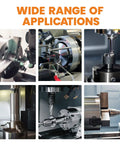 Wide range of applications for Eight Inch Three Jaw Lathe Chuck Self Centering Hardened Steel Pro Grade High Precision use