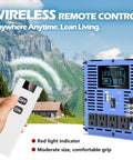 4000W Pure Sine Wave Power Inverter 12V DC To 110V And 120V AC with wireless remote control and LCD display.