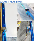 Pro-Grade Tile Cutter Tool For Ceramic And Porcelain Tiles, Heavy-Duty, Long Length, double rail guide, suction cup alignment