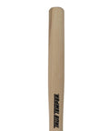 Wooden handle of Toughstrike Back-Out Punch Five Eighths Inch Diameter Beefy Manual Tool for Bolt and Rivet Extraction