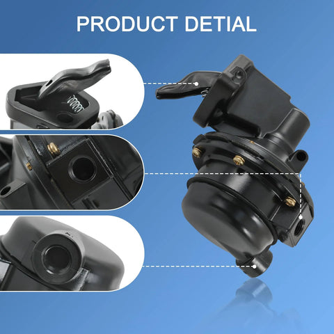 Mechanical Fuel Pump For Chevy V8s Direct Fit For 327 409 400 348 307 305 283 267 302 350 Engines One Inlet One Outlet Quarter Inch NPSF Fittings