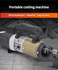 Portable Rc20-25 Electric Rebar Bender And Cutter Machine, electrohydraulic handheld cutting tool for steel rods.