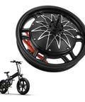14 Inch Aluminum Alloy Hub Motor For Electric Scooter Upgrade 2000W To 5000W, showing detailed design and construction.